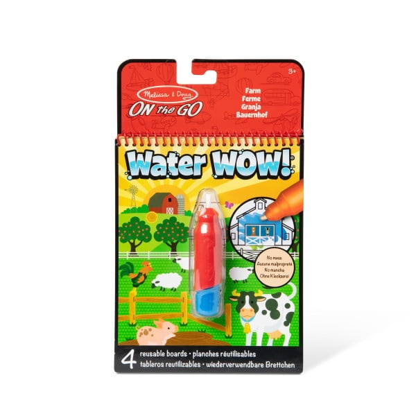 Melissa & Doug Waterverfkussen - Boerderij (19232) in de groep SPEELGOED, KINDER- & BABYPRODUCTEN / Speelgoed / Tekenen & Tellen bij TP E-commerce Nordic AB (D18829)