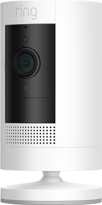 Ring Stick Up Battery Cam Beveiligingscamera Wit in de groep HUISHOUDEN & TUIN / Alarm & Beveiliging / Beveiligingscamera\'s bij TP E-commerce Nordic AB (D18835)
