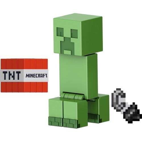 MINECRAFT Biome Builds - 8cm - Kruiper (JCN29) in de groep SPEELGOED, KINDER- & BABYPRODUCTEN / Speelgoed / Figuren, Miniaturen & accessoires bij TP E-commerce Nordic AB (D18838)