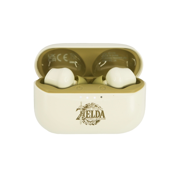 OTL TWS The Legend of Zelda: Tranen van het Koninkrijk (Wit) in de groep HOME ELECTRONICS / Audio & Beeld / Koptelefoon & Accessoires / Koptelefoon bij TP E-commerce Nordic AB (D18848)
