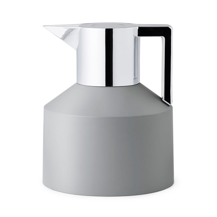 Normann CopenhagenNormann Copenhagen - Geo Vacuumkan - Grijs/Zilver in de groep SPORT, VRIJE TIJD & HOBBY / Buitenrecreatie / Thermosflessen & Waterflessen bij TP E-commerce Nordic AB (D18874)
