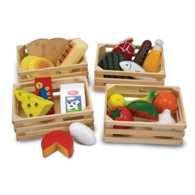Melissa & Doug Set voedselgroepen (271) in de groep SPEELGOED, KINDER- & BABYPRODUCTEN / Speelgoed / Klein huis en rollenspel bij TP E-commerce Nordic AB (D18886)