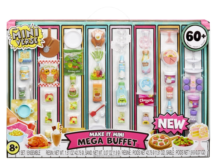 Miniverse Maak het Mini Mega Buffet (541301) in de groep SPEELGOED, KINDER- & BABYPRODUCTEN / Speelgoed / Speelset bij TP E-commerce Nordic AB (D18901)