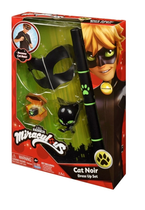 Miraculous Rollenspel Set Kat Noir (60-50603) in de groep SPEELGOED, KINDER- & BABYPRODUCTEN / Speelgoed / Gemaskered kostuums bij TP E-commerce Nordic AB (D18904)