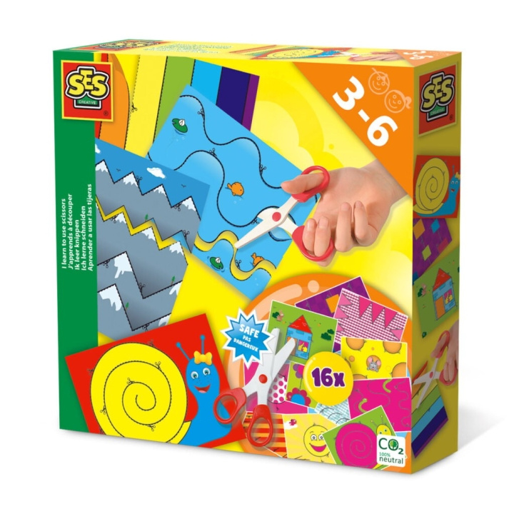 SES Creative Ik leer scharen gebruiken - (S14809) in de groep SPEELGOED, KINDER- & BABYPRODUCTEN / Speelgoed / Ambachten bij TP E-commerce Nordic AB (D18910)