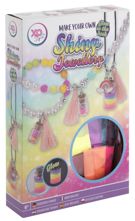 XO Style Glimmende sieradenset - Glow in the dark (240014) in de groep SPEELGOED, KINDER- & BABYPRODUCTEN / Speelgoed / Ambachten bij TP E-commerce Nordic AB (D18922)