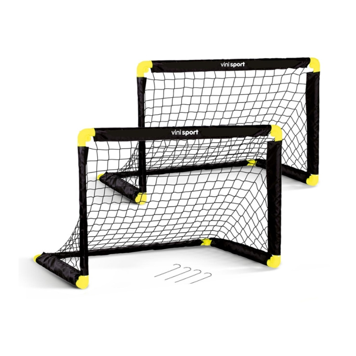 Vini Sport 2 x voetbaldoel opvouwbaar (24406) in de groep SPEELGOED, KINDER- & BABYPRODUCTEN / Buitenspeelgoed / Sport & Spel bij TP E-commerce Nordic AB (D18929)