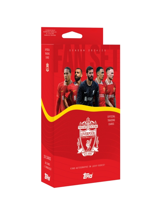 Topps Liverpool-fanset 24/25 in de groep SPORT, VRIJE TIJD & HOBBY / Leuke dingen / Verzamelobjecten bij TP E-commerce Nordic AB (D18934)