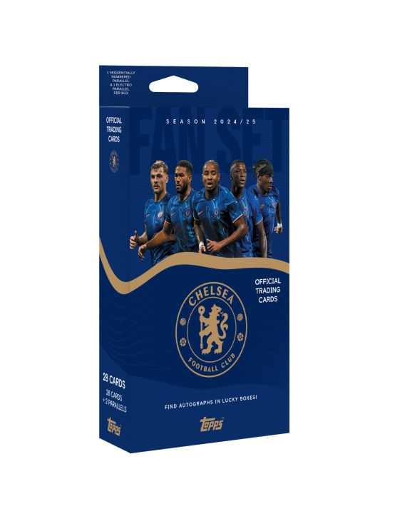 Topps Chelsea fanset 24/25 in de groep SPORT, VRIJE TIJD & HOBBY / Leuke dingen / Verzamelobjecten bij TP E-commerce Nordic AB (D18935)