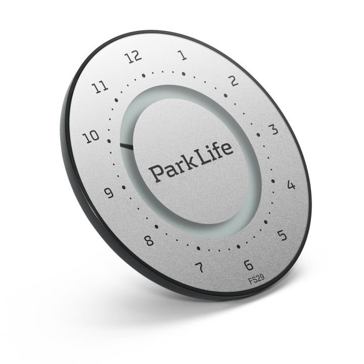 ParkOne Park Life - Elektronische parkeerschijf titanium zilver in de groep SPORT, VRIJE TIJD & HOBBY / Leuke dingen / Handige spullen bij TP E-commerce Nordic AB (D18951)