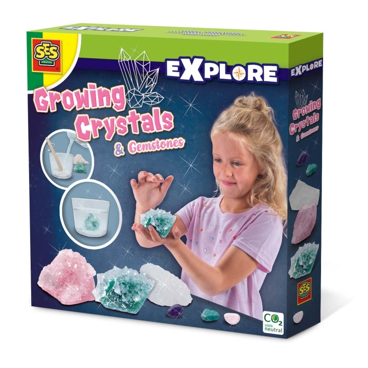 SES Creative Kristallen en edelstenen kweken - (S25115) in de groep SPEELGOED, KINDER- & BABYPRODUCTEN / Speelgoed / Ambachten bij TP E-commerce Nordic AB (D18953)