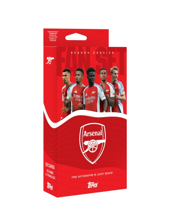 Topps Arsenal fanset 24/25 in de groep SPORT, VRIJE TIJD & HOBBY / Leuke dingen / Verzamelobjecten bij TP E-commerce Nordic AB (D18962)