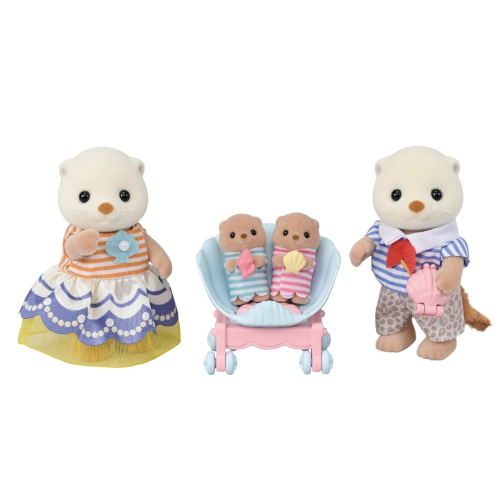 Sylvanian Families Familie zeeotter - (5803) in de groep SPEELGOED, KINDER- & BABYPRODUCTEN / Speelgoed / Speelset bij TP E-commerce Nordic AB (D18967)
