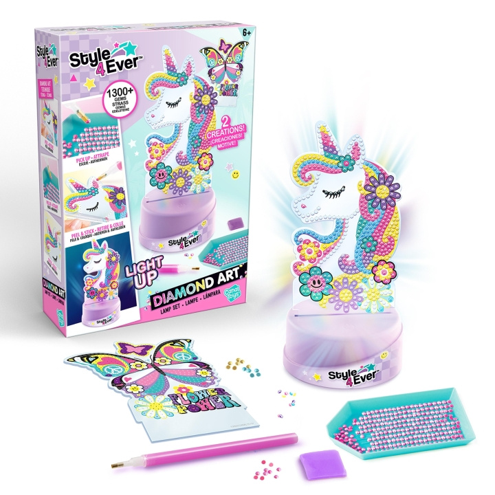 Style 4 Ever Diamant Art Lamp Set (299) in de groep SPEELGOED, KINDER- & BABYPRODUCTEN / Speelgoed / Ambachten bij TP E-commerce Nordic AB (D18985)