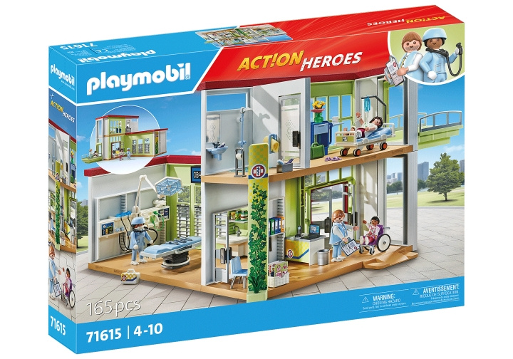 Playmobil Modern ziekenhuis (71615) in de groep SPEELGOED, KINDER- & BABYPRODUCTEN / Speelgoed / Speelset bij TP E-commerce Nordic AB (D18989)