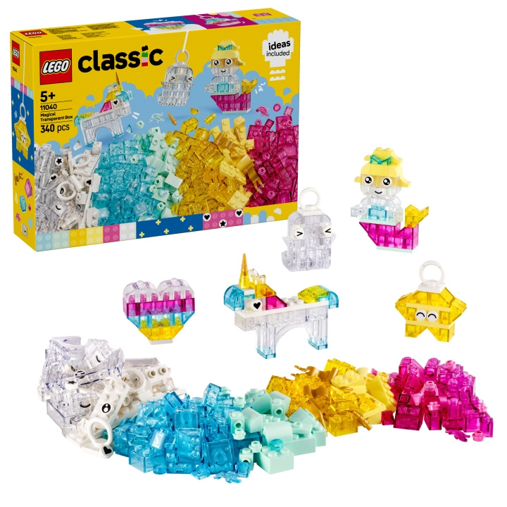 LEGO LEGO Klassiek - Magische Transparante Doos (11040) in de groep SPEELGOED, KINDER- & BABYPRODUCTEN / Speelgoed / Bouwspeelgoed / Lego bij TP E-commerce Nordic AB (D19035)