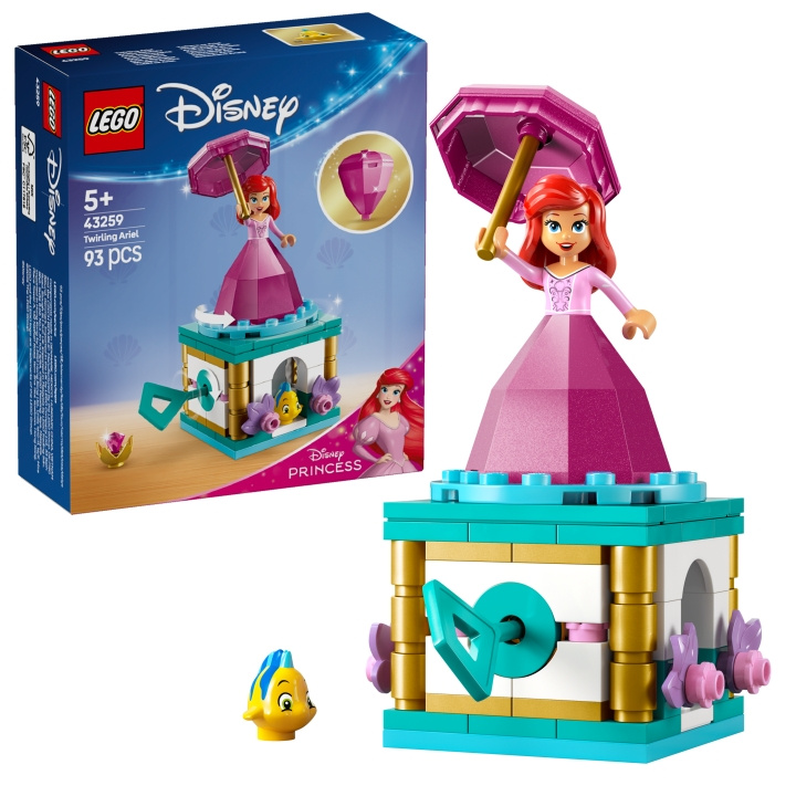LEGO Disney Prinses - Twirling Ariël (43259) in de groep SPEELGOED, KINDER- & BABYPRODUCTEN / Speelgoed / Bouwspeelgoed / Lego bij TP E-commerce Nordic AB (D19036)