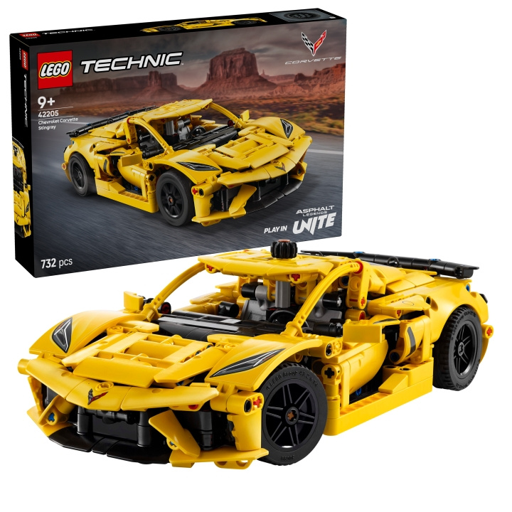 LEGO Technic - Chevrolet Corvette Stingray (42205) in de groep SPEELGOED, KINDER- & BABYPRODUCTEN / Speelgoed / Bouwspeelgoed / Lego bij TP E-commerce Nordic AB (D19042)