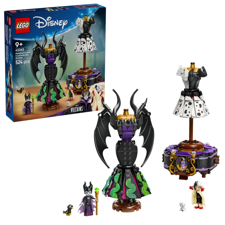 LEGO Disney Klassiek - Maleficent\'s en Cruella De Vil\'s Jurken (43262) in de groep SPEELGOED, KINDER- & BABYPRODUCTEN / Speelgoed / Bouwspeelgoed / Lego bij TP E-commerce Nordic AB (D19047)