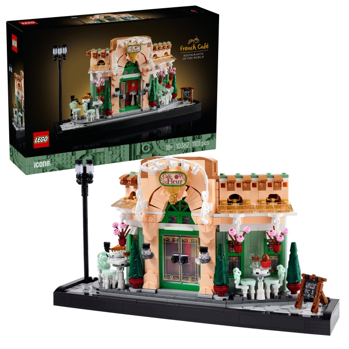 LEGO Pictogrammen - Frans café (10362) in de groep SPEELGOED, KINDER- & BABYPRODUCTEN / Speelgoed / Bouwspeelgoed / Lego bij TP E-commerce Nordic AB (D19048)