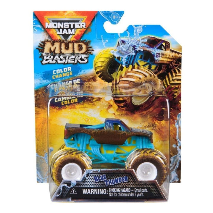 Monster Jam 1:64 Mud Blasters Asst - (6072638) in de groep SPEELGOED, KINDER- & BABYPRODUCTEN / Speelgoed / Speelgoedauto\'s bij TP E-commerce Nordic AB (D19060)