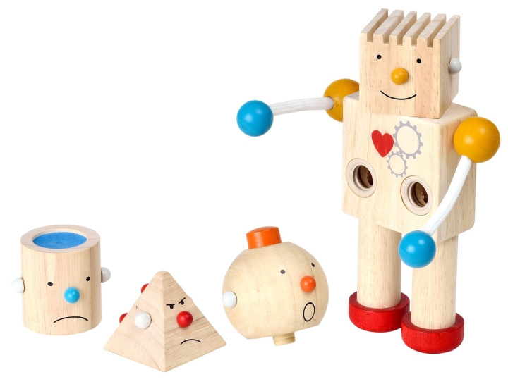 PlanToys Bouw een robot - (PT-5183) in de groep SPEELGOED, KINDER- & BABYPRODUCTEN / Speelgoed / Speelset bij TP E-commerce Nordic AB (D19070)