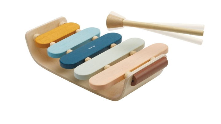 PlanToys Ovale Xylofoon (PT-6441) in de groep SPEELGOED, KINDER- & BABYPRODUCTEN / Muziek, Zang en afbeelingen / Muziekinstrumenten bij TP E-commerce Nordic AB (D19072)