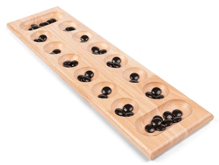 Vini Games Vini Spel - Houten Kalaha (31128) in de groep SPEELGOED, KINDER- & BABYPRODUCTEN / Spelletje / Bordspellen bij TP E-commerce Nordic AB (D19078)