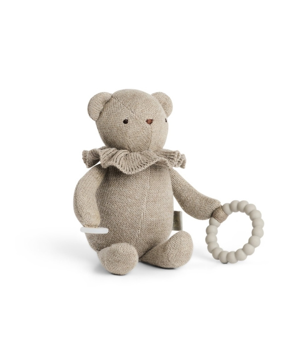 Smallstuff Kleine activiteitenbeer, voor fopspeen en bijtring, natuur - (40006-35) in de groep SPEELGOED, KINDER- & BABYPRODUCTEN / Babyspeelgoed / Knuffels bij TP E-commerce Nordic AB (D19089)