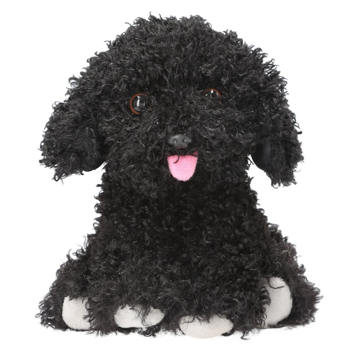 TOPModel TOPModel Pluche Hond Zwart 16 cm - () in de groep SPEELGOED, KINDER- & BABYPRODUCTEN / Babyspeelgoed / Knuffels bij TP E-commerce Nordic AB (D19099)