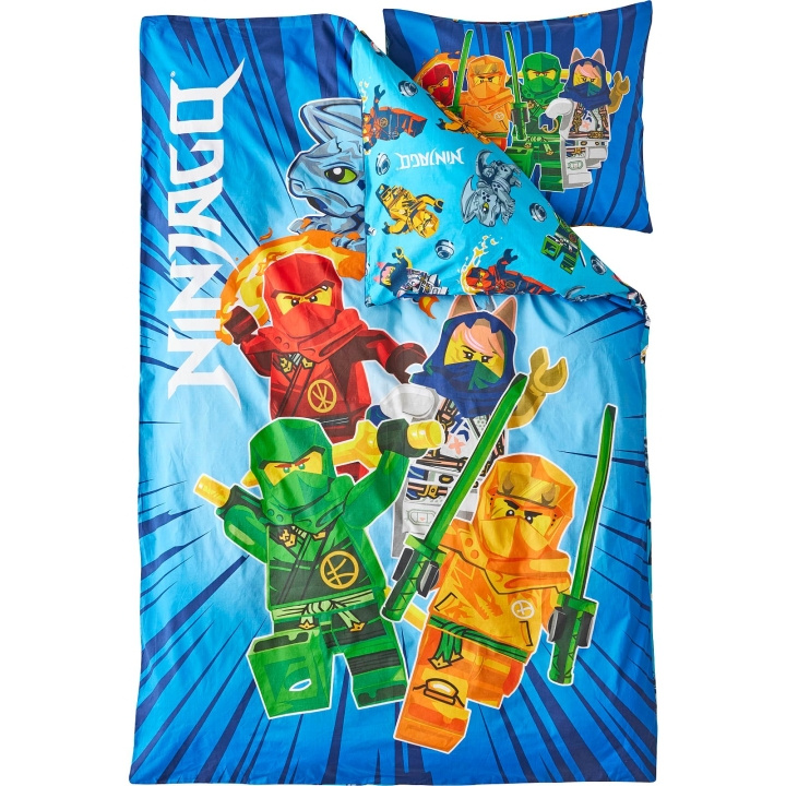 LEGO Beddengoed - Volwassenen maat 140 x 200 cm - LEGO® Ninjago (LEG1166) in de groep SPEELGOED, KINDER- & BABYPRODUCTEN / Kindertextiel / Beddengoed bij TP E-commerce Nordic AB (D19102)