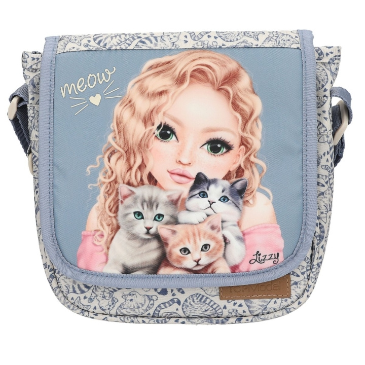 TOPModel TOPModel Schoudertas CAT LOVE - Lichtblauw en crème - Klein (413273) in de groep SPEELGOED, KINDER- & BABYPRODUCTEN / Reizen / Kindertassen / Rugzakken bij TP E-commerce Nordic AB (D19105)