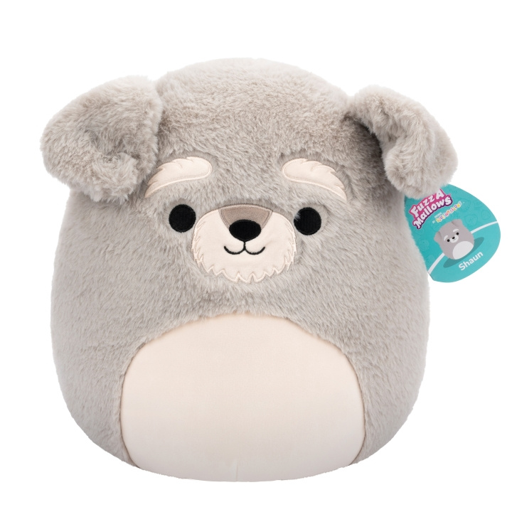 Squishmallows 30 cm Fuzz A Mallows Shaun Schnauzer - (238957) in de groep SPEELGOED, KINDER- & BABYPRODUCTEN / Babyspeelgoed / Knuffels bij TP E-commerce Nordic AB (D19114)