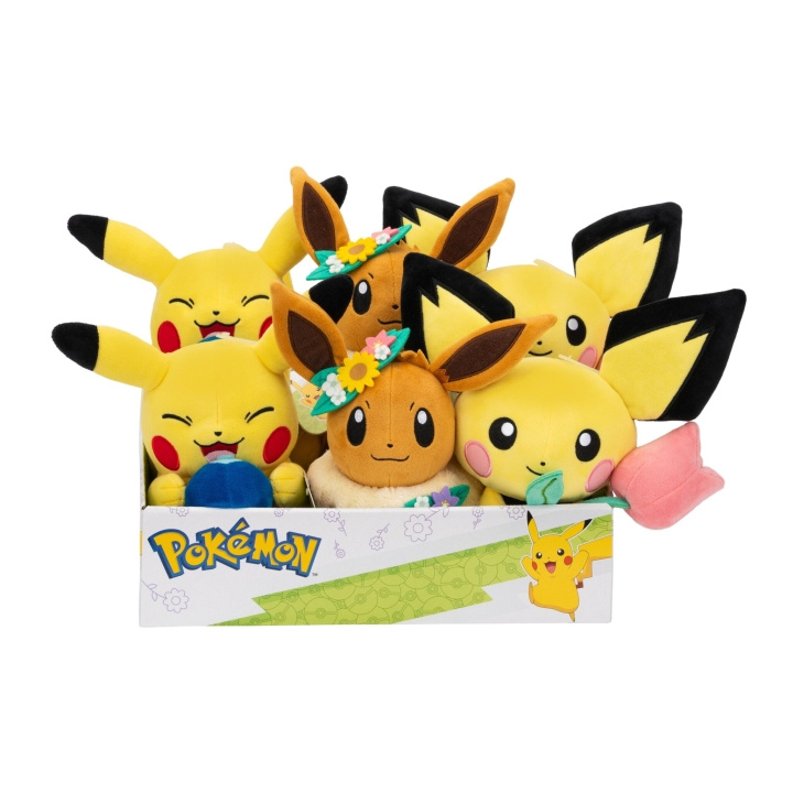 Pokémon Pluche 20 cm Spring Ass CDU - (PKW2842-4) in de groep SPEELGOED, KINDER- & BABYPRODUCTEN / Babyspeelgoed / Knuffels bij TP E-commerce Nordic AB (D19134)
