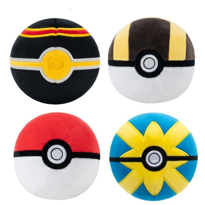 Pokémon Pluche 10 cm Pokéball Ass CDU - (PKW3554-3) in de groep SPEELGOED, KINDER- & BABYPRODUCTEN / Speelgoed / Figuren, Miniaturen & accessoires bij TP E-commerce Nordic AB (D19135)