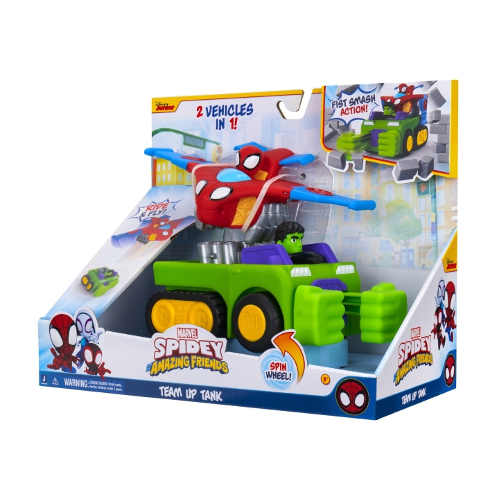 Spidey Spidey Team-Up Tank - (SNF0323) in de groep SPEELGOED, KINDER- & BABYPRODUCTEN / Speelgoed / Speelgoedauto\'s bij TP E-commerce Nordic AB (D19137)