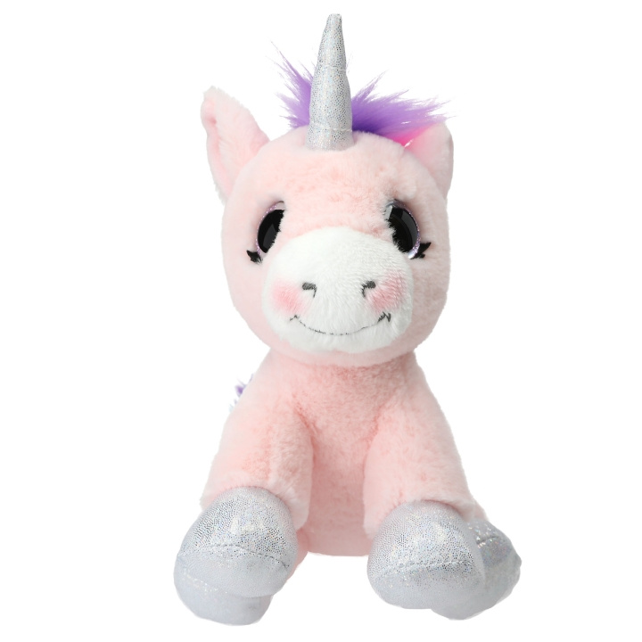 Ylvi Pluche Eenhoorn Roze 21 cm - (0412278) in de groep SPEELGOED, KINDER- & BABYPRODUCTEN / Babyspeelgoed / Knuffels bij TP E-commerce Nordic AB (D19148)