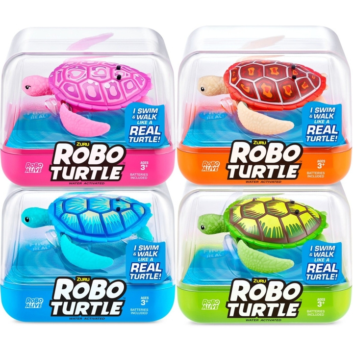 Roboalive Robo Alive - Robotschildpadden S1 (7192UQ1) in de groep SPEELGOED, KINDER- & BABYPRODUCTEN / Speelgoed / Figuren, Miniaturen & accessoires bij TP E-commerce Nordic AB (D19171)