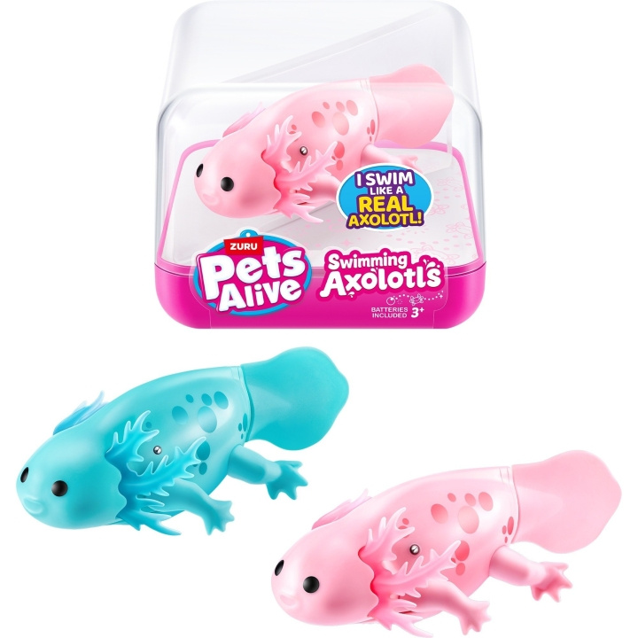 Pets Alive Zwemmende Axolotl (9556UQ1) in de groep SPEELGOED, KINDER- & BABYPRODUCTEN / Speelgoed / Figuren, Miniaturen & accessoires bij TP E-commerce Nordic AB (D19178)