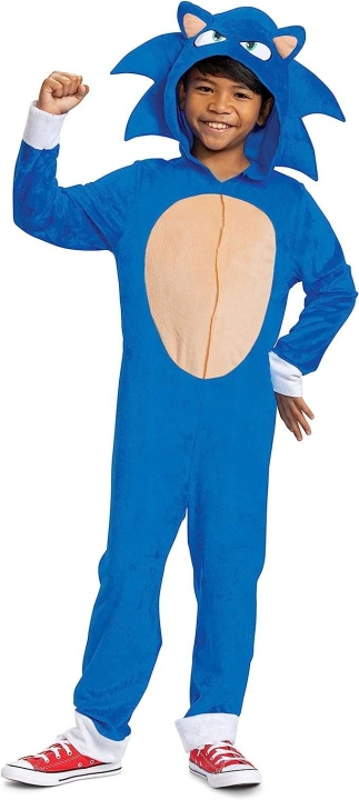 Disguise Sonic Movie Classic Kostuum (128 cm) in de groep SPEELGOED, KINDER- & BABYPRODUCTEN / Speelgoed / Gemaskered kostuums bij TP E-commerce Nordic AB (D19214)