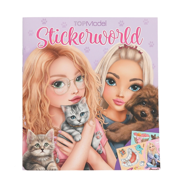 TOPModel Stickerwereld KITTY en HONDJE - (0413571) in de groep SPEELGOED, KINDER- & BABYPRODUCTEN / Speelgoed / Ambachten bij TP E-commerce Nordic AB (D19219)