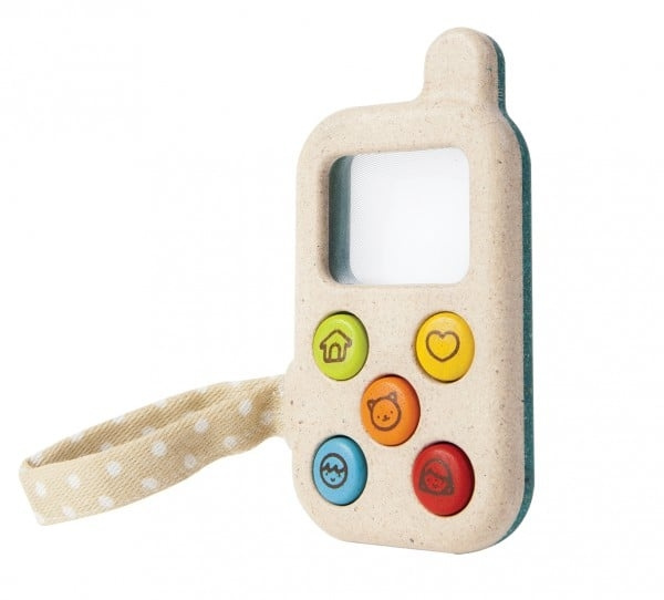 PlanToys Mijn eerste telefoon (5674) in de groep SPEELGOED, KINDER- & BABYPRODUCTEN / Babyspeelgoed / Activiteitenspeelgoed bij TP E-commerce Nordic AB (D19227)