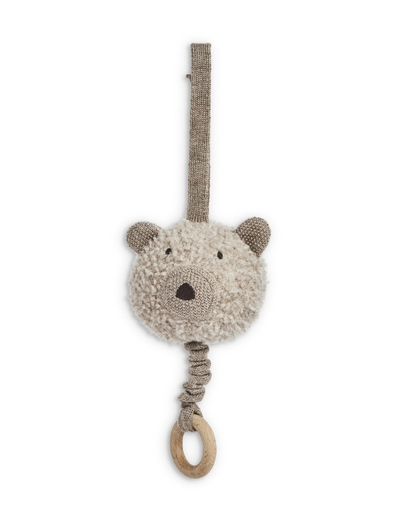 Smallstuff Muziekmobiel, wol bouclé, natuur melange (40011-41) in de groep SPEELGOED, KINDER- & BABYPRODUCTEN / Babyspeelgoed / Knuffels bij TP E-commerce Nordic AB (D19231)