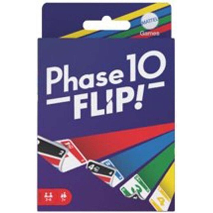 Mattel Games Phase 10 Flip - (967-2450) in de groep SPEELGOED, KINDER- & BABYPRODUCTEN / Spelletje / Kaartspel bij TP E-commerce Nordic AB (D19245)