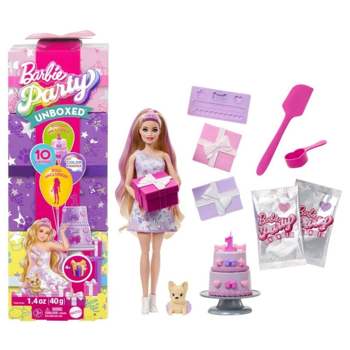 Barbie Barbie Party Unboxed Blonde Doll - (960-2523) in de groep SPEELGOED, KINDER- & BABYPRODUCTEN / Speelgoed / Docks & Accessoires bij TP E-commerce Nordic AB (D19256)