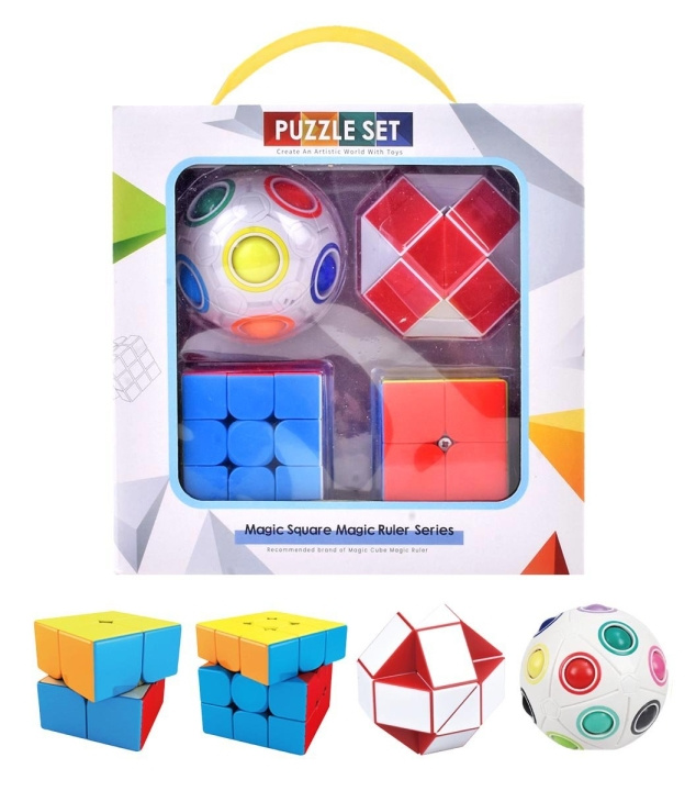 Vini Games Vini Spel - Magische Kubus+bal+regel (31285) in de groep SPEELGOED, KINDER- & BABYPRODUCTEN / Speelgoed / Speelgoed bij TP E-commerce Nordic AB (D19262)