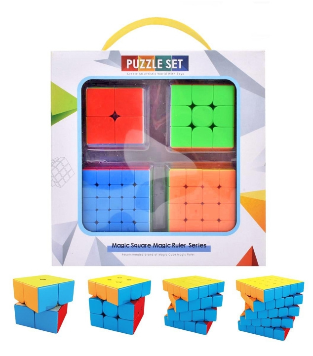 Vini Games Kubus set van 4 (31287) in de groep SPEELGOED, KINDER- & BABYPRODUCTEN / Speelgoed / Speelgoed bij TP E-commerce Nordic AB (D19264)