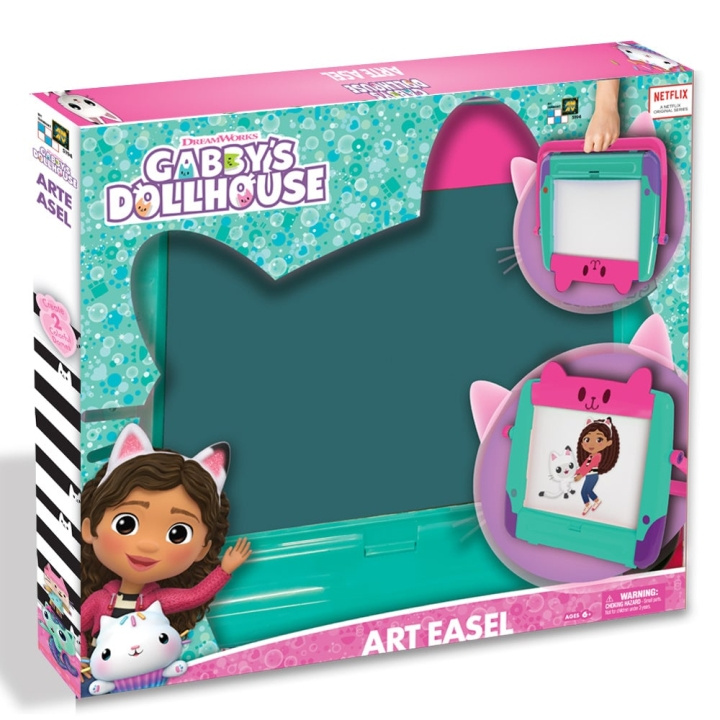 Diamantino Gabby\'s Dollhouse 4-in-1 Schoolbord - (107110) in de groep SPEELGOED, KINDER- & BABYPRODUCTEN / Speelgoed / Tekenen & Tellen bij TP E-commerce Nordic AB (D19271)