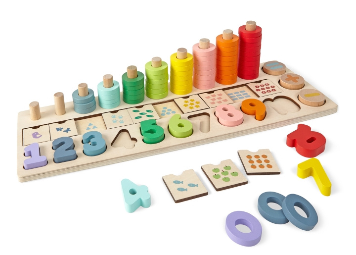 Vini Games Getal/Kleuren vergelijken (31921) in de groep SPEELGOED, KINDER- & BABYPRODUCTEN / Speelgoed / Tekenen & Tellen bij TP E-commerce Nordic AB (D19273)