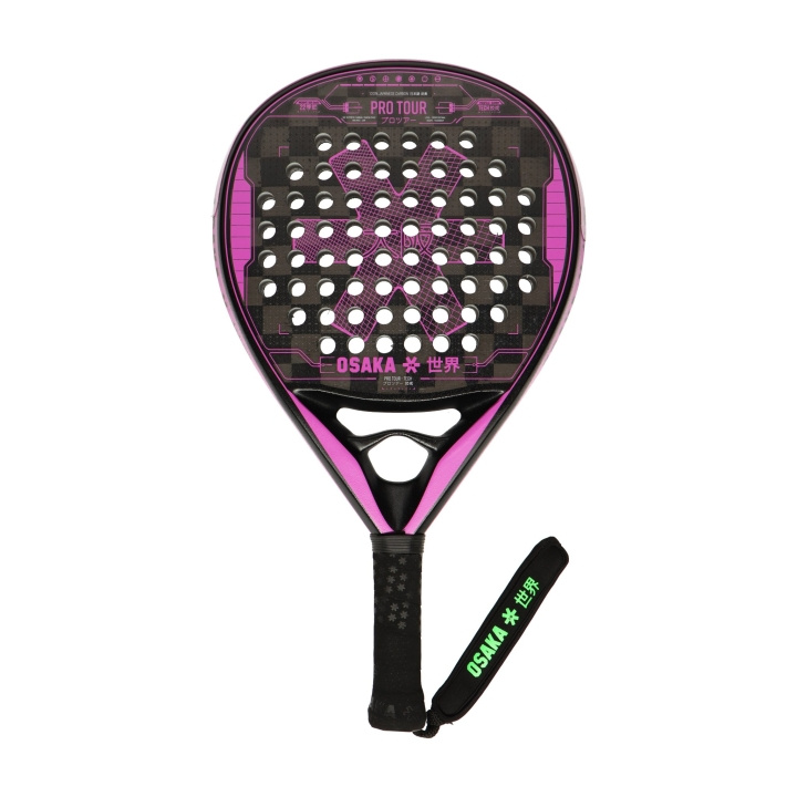 Osaka Padel Racket - Pro Tour - Tech in de groep SPORT, VRIJE TIJD & HOBBY / Sportuitrusting / Padelrackets bij TP E-commerce Nordic AB (D19285)